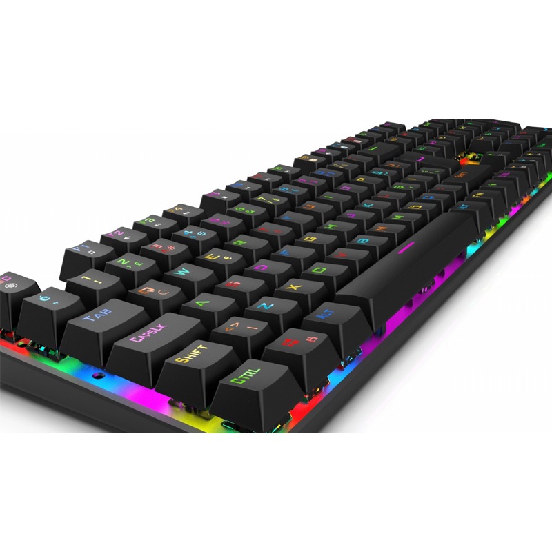 Clavier Gamer Filaire INCA IKG-443 Mécanique Interrupteur rouge RGB - Noir - Image 5