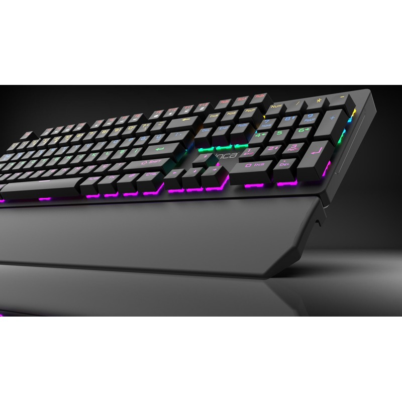Clavier Gamer Filaire INCA IKG-445 Mécanique Interrupteur Bleu RGB - Noir - Image 6