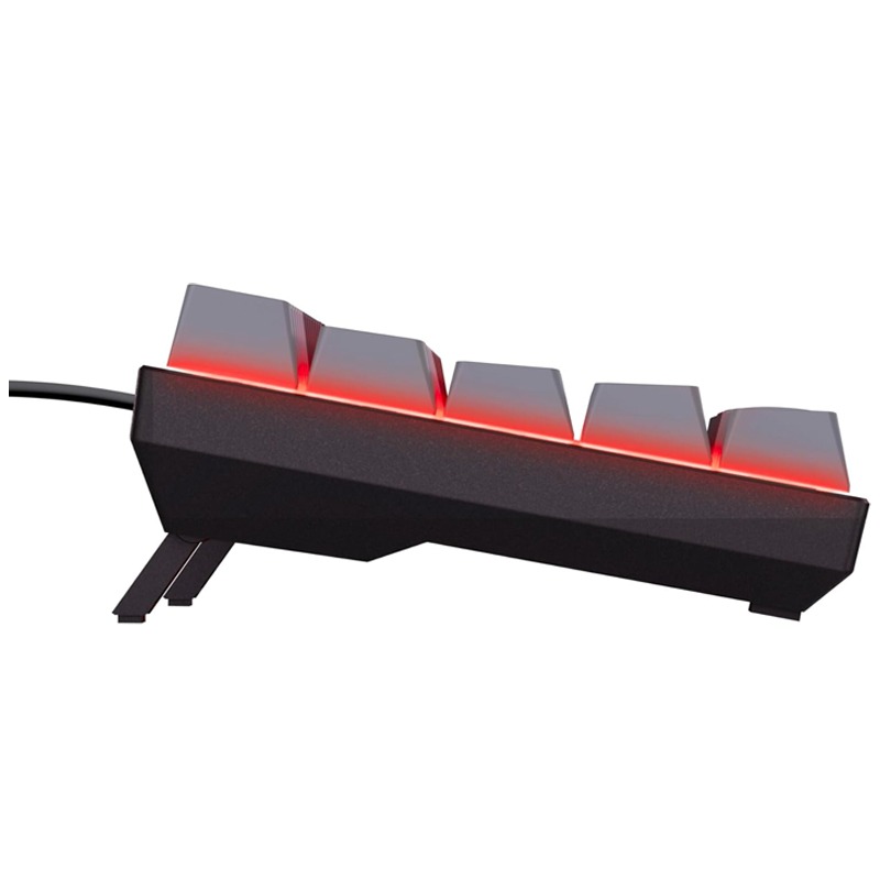 Mini Clavier Gamer Filaire Mécanique TRUST ACIRA GXT867 - Noir - Image 4