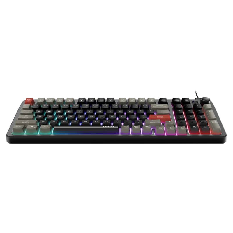 Clavier Gamer Filaire MSI FORGE GK110 AZERTY - Noir - Image 2