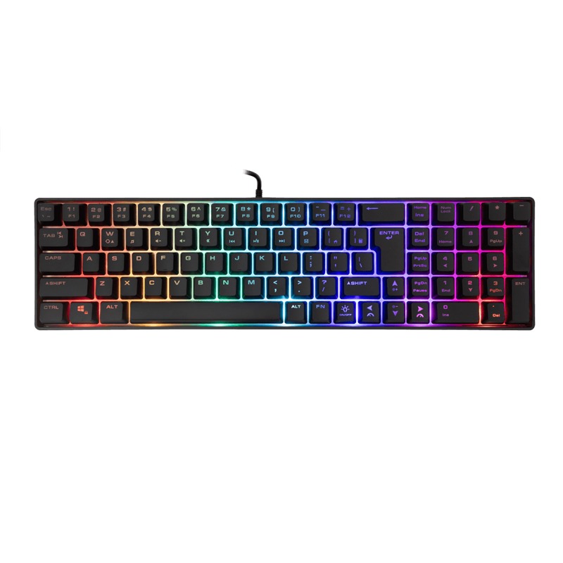 Clavier Gamer Filaire WHITE SHARK GK-001114 GLADIUS – Noir