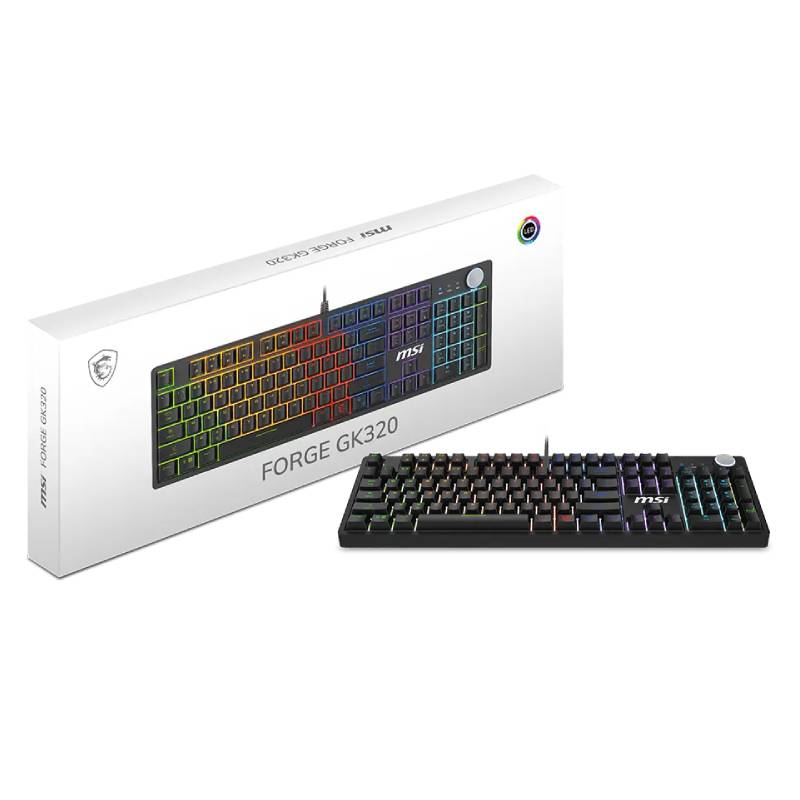 Clavier Gamer Mécanique MSI FORGE GK320 AZERTY  - Image 3