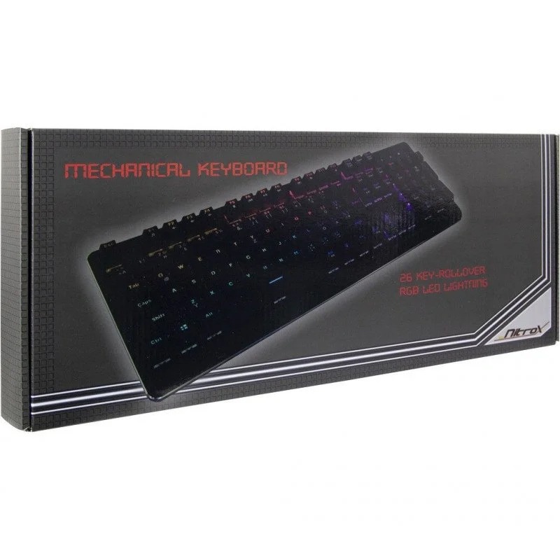 Clavier Gamer Mécanique NITROX NK-2000ME – Noir - Image 4