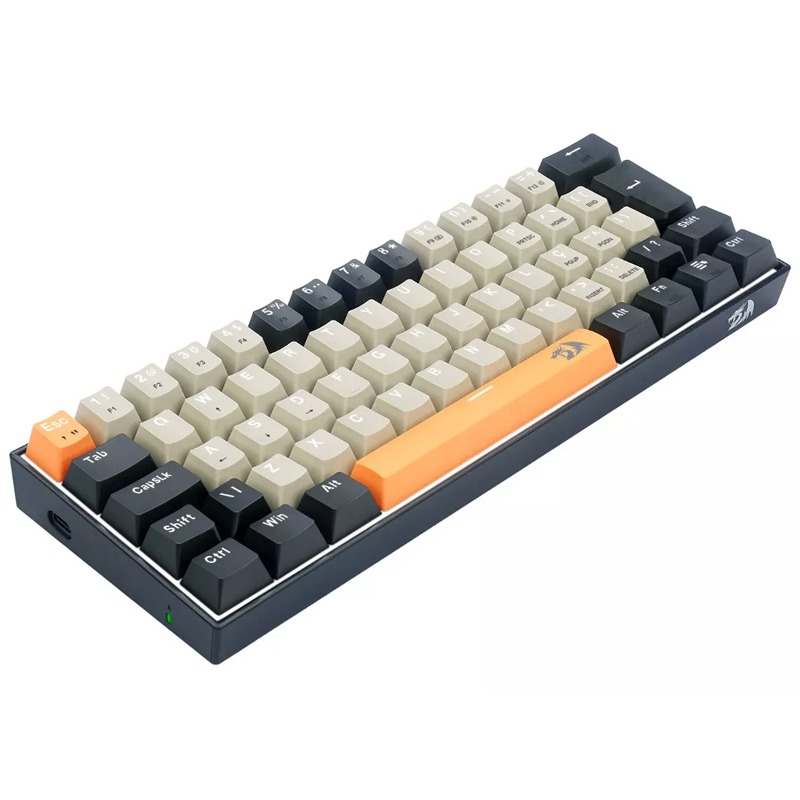 Clavier Gamer Mécanique REDRAGON Lakshmi K606 Switch Rouge - Noir et Gris - Image 5