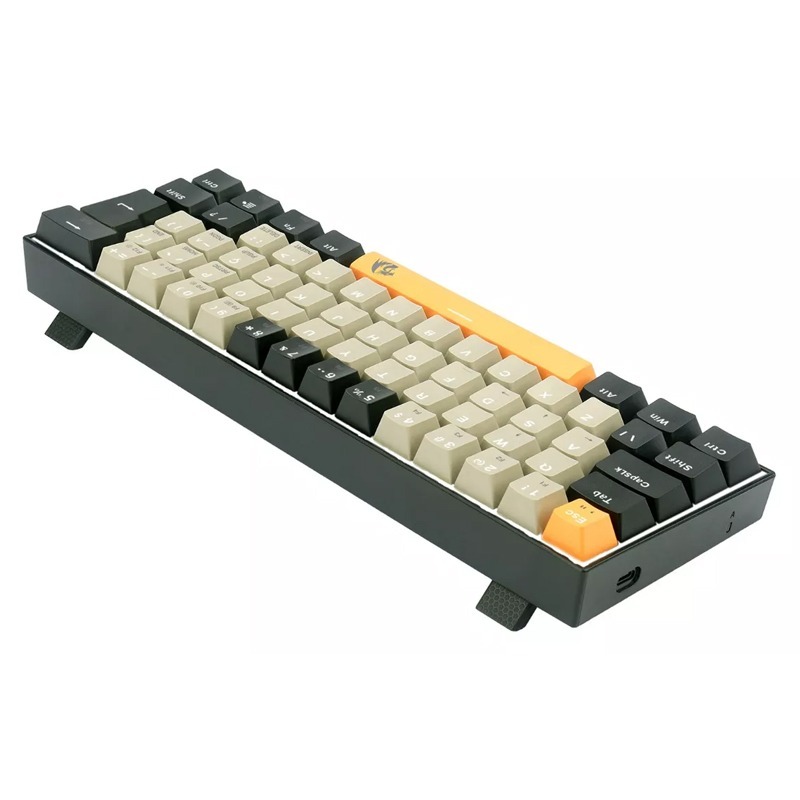 Clavier Gamer Mécanique REDRAGON Lakshmi K606 Switch Rouge - Noir et Gris - Image 6