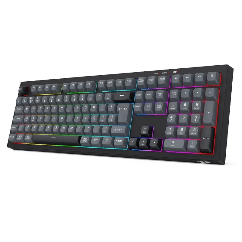 Clavier Gamer REDRAGON CRUX FR Bluetooth K518-RGB Pro - Noir  - Image 4