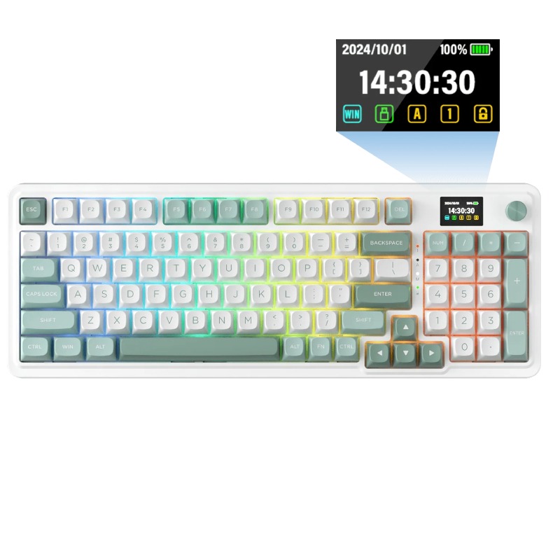 Clavier Gamer REDRAGON K719WGB Sans Fil GALATIN Pro - Noir - Image 7