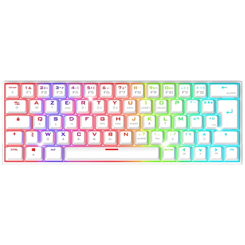 Spirit of Gamer XPERT-K200 clavier Bluetooth Blanc, Photo boutique MyTek chez MyTek