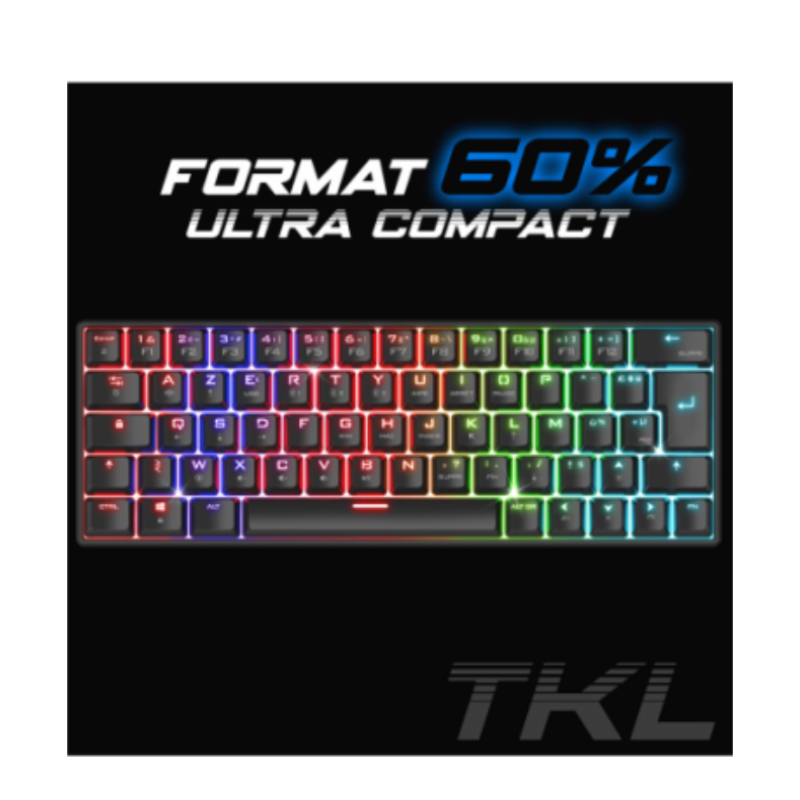 Clavier Gamer SPIRIT OF GAMER XPERT-K200 RGB - Noir - Image 3