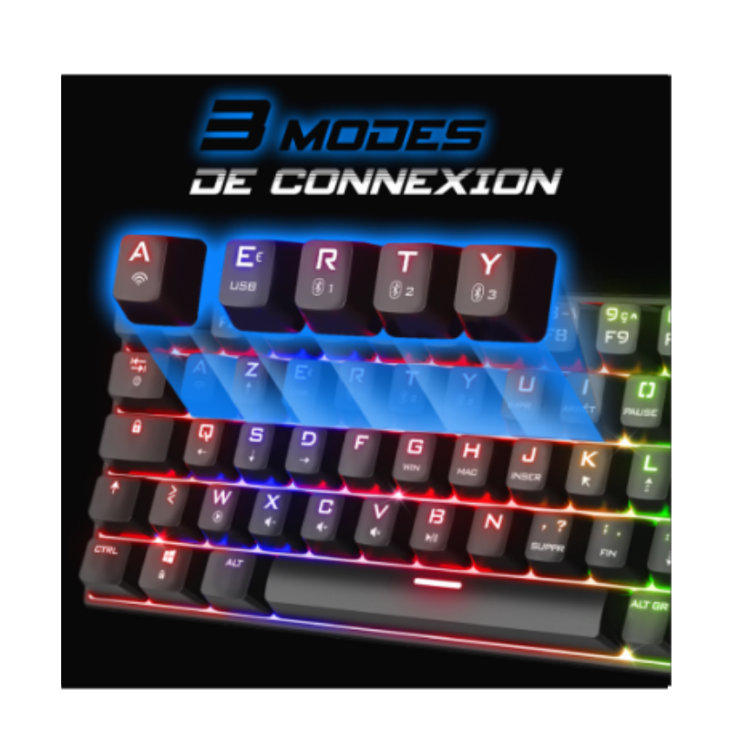 Clavier Gamer SPIRIT OF GAMER XPERT-K200 RGB - Noir - Image 4