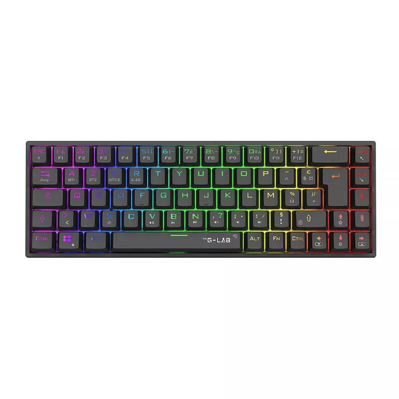 Clavier mécanique sans fil switch Red Outemu The G-LAB KEYZ TITANIUM WL, Photo boutique MyTek chez MyTek