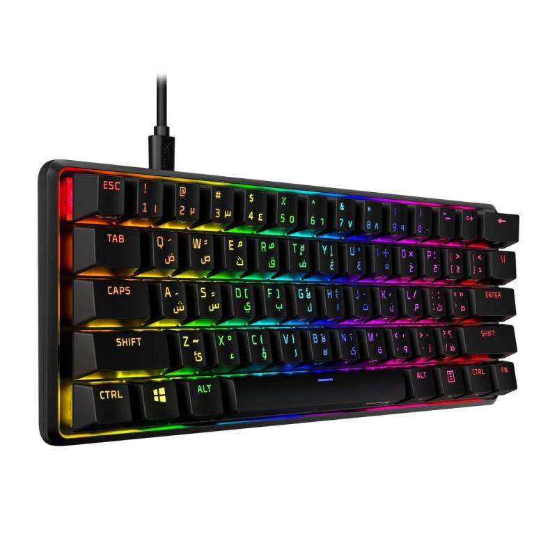 Clavier Mécanique Gamer HP HyperX Alloy Origins 60 - Noir - Image 2