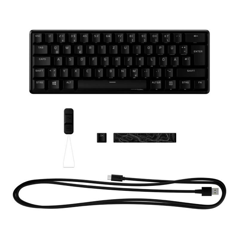 Clavier Mécanique Gamer HP HyperX Alloy Origins 60 - Noir - Image 6