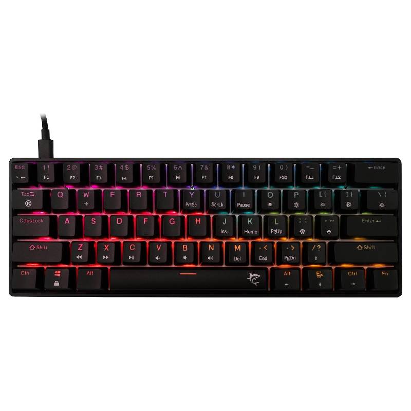 Clavier Mécanique WHITE SHARK SHINOBI 2 - Noir