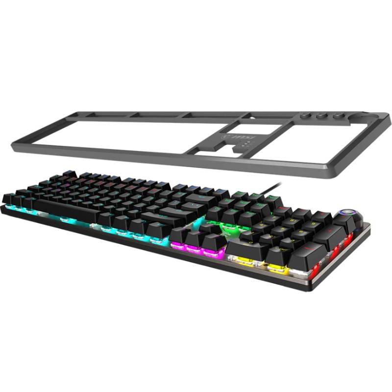 Clavier Mécaniques Gamer Filaire MSI FORGE GK310 AZERTY - Noir - Image 3