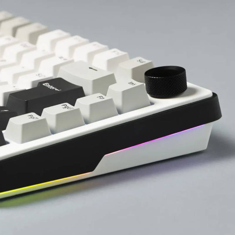 Clavier Sans Fil Gaming G-LAB keys Elite 300 RGB - Blanc et Gris - Image 5
