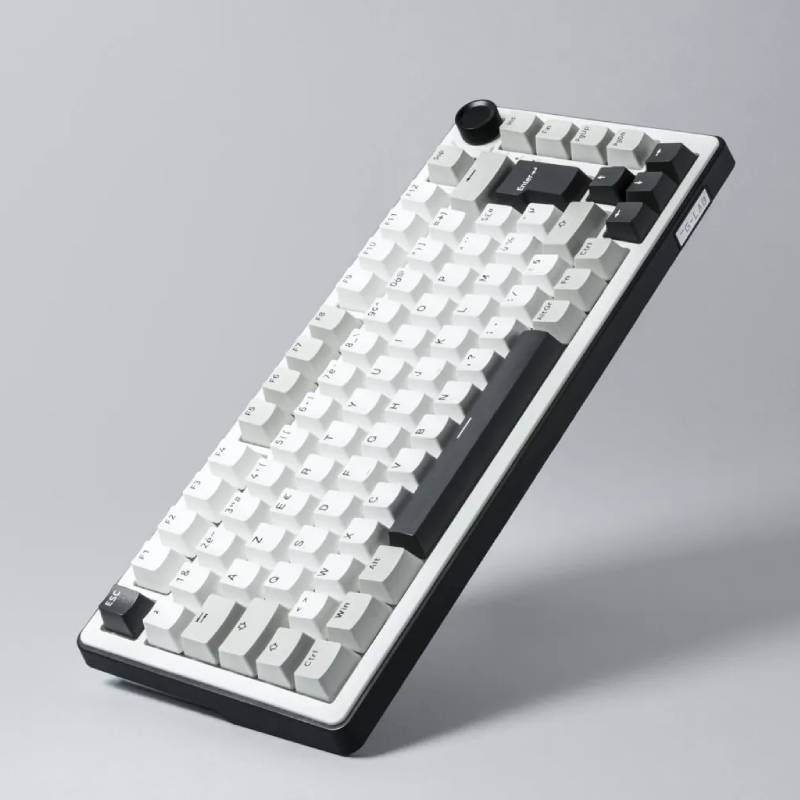 Clavier Sans Fil Gaming G-LAB keys Elite 300 RGB - Blanc et Gris - Image 3