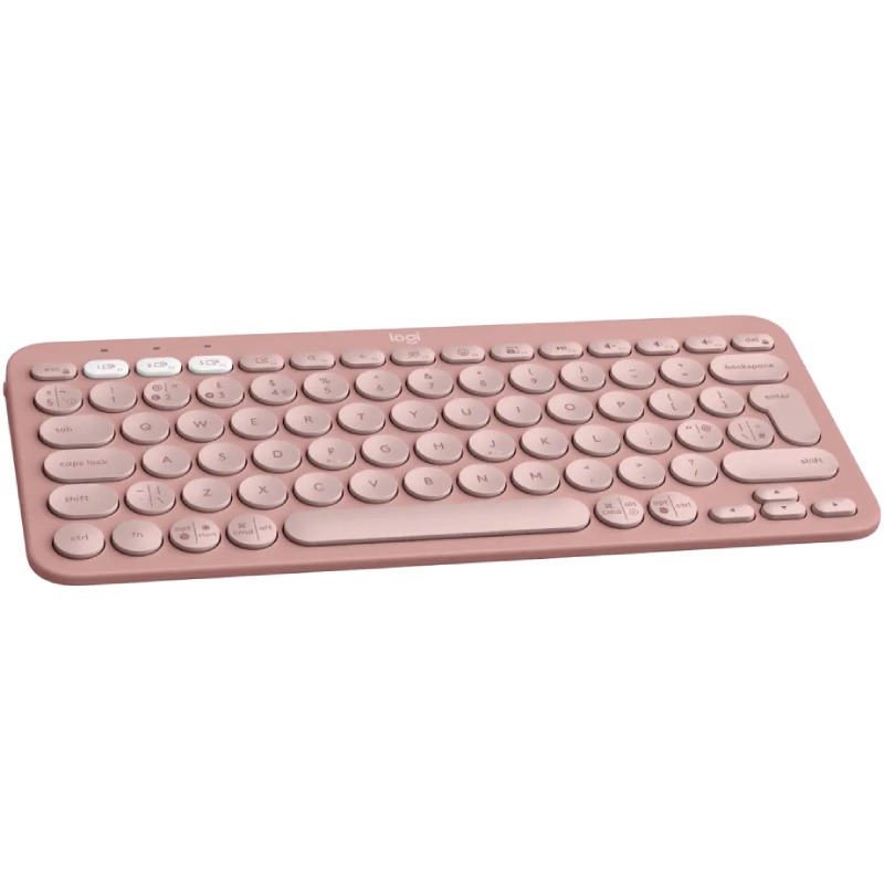 Clavier Sans Fil LOGITECH K380s Clés Pebble 2 - Rose - Image 2