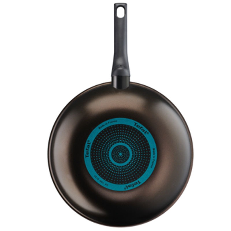 Wok TEFAL Cook & Clean 28 cm - Noir - Image 3