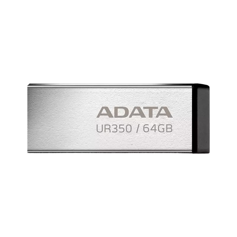 Clé USB ADATA UR350 64Go USB 3.2 - Silver&Noir - Image 3