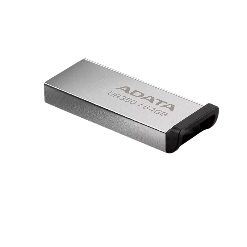 Clé USB ADATA UR350 64Go USB 3.2 - Silver&Noir - Image 2