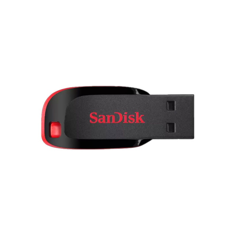 Clé USB SANDISK Cruzer Blade 32Go USB 2.0 - Noir&Rouge - Image 2