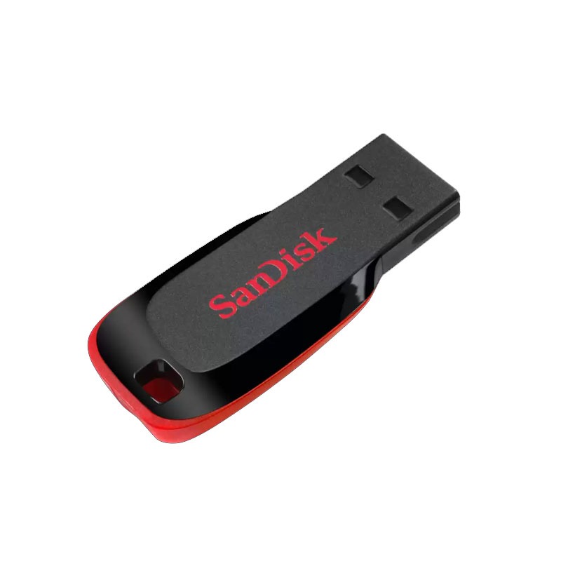Clé USB SANDISK Cruzer Blade 16Go USB 2.0 - Noir & Rouge - Image 2