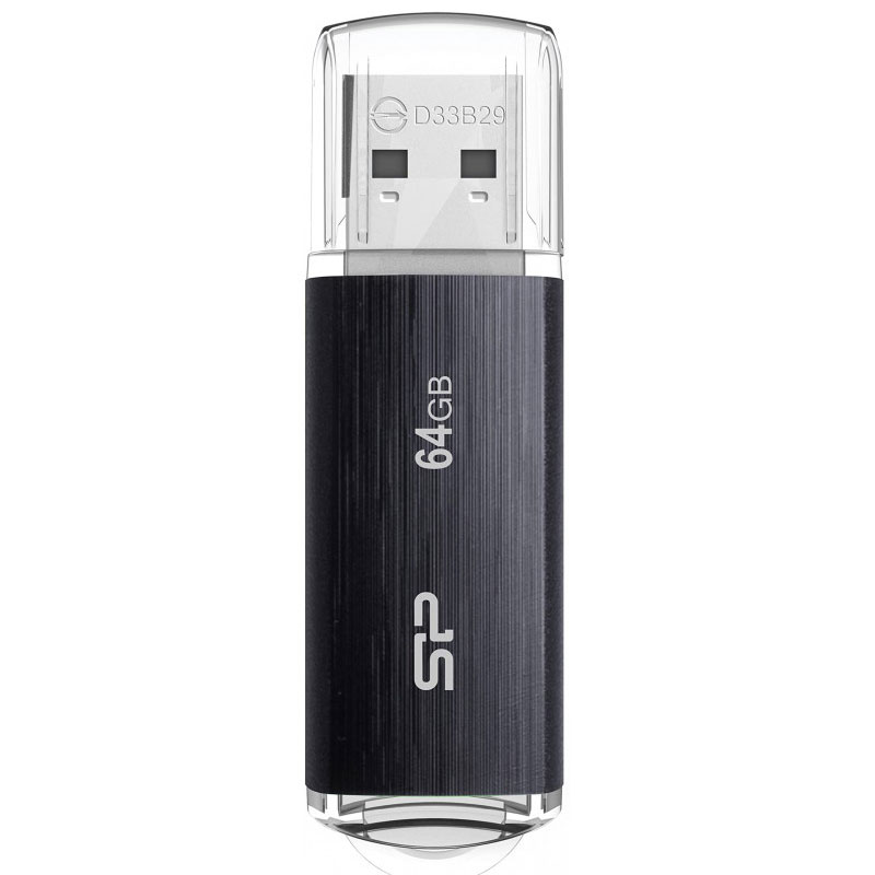 Silicon Power Blaze B02 lecteur USB flash 64 Go USB Type-A 3.2 Gen 1 (3.1 Gen 1) Noir, Photo boutique MyTek chez MyTek