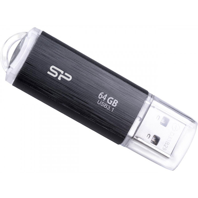 Clé USB SILICON POWER BLAZE B02 64Go USB 3.1 - Noir - Image 2