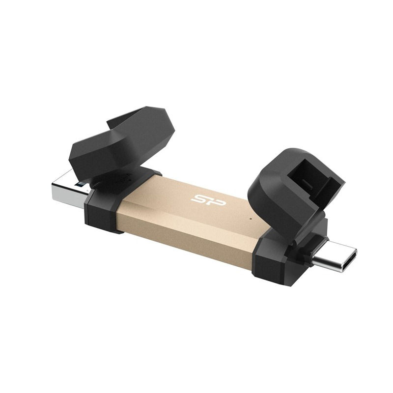 Clé USB SILICON POWER DS72 500 Go USB 3.2 - Gold - Image 2