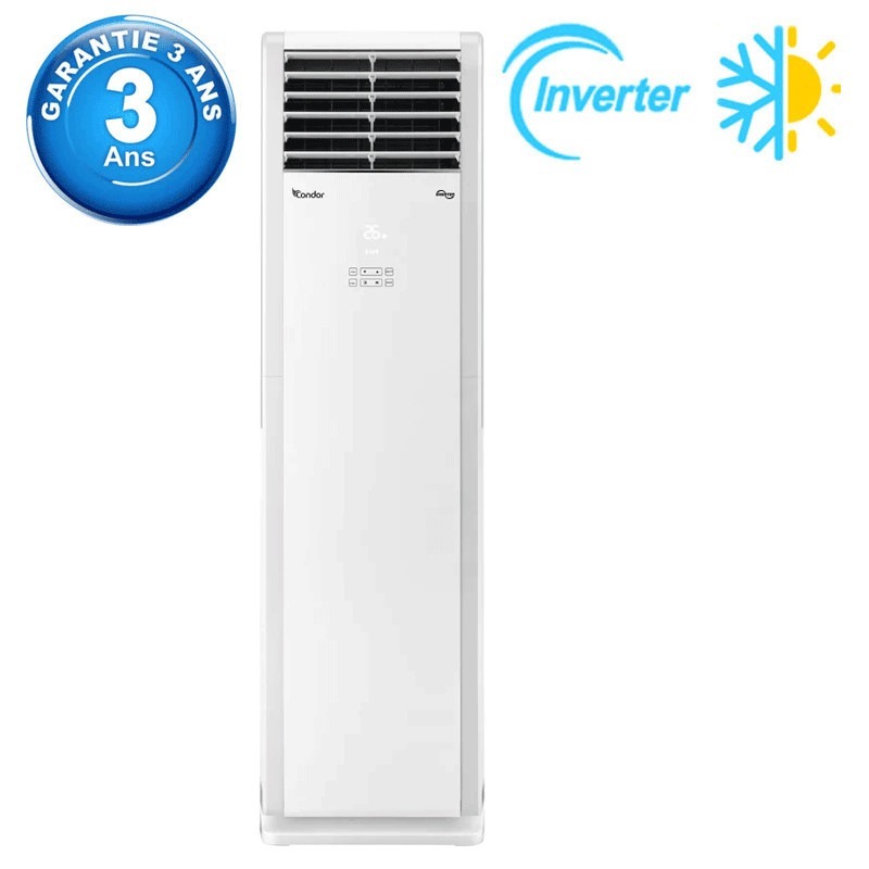 Climatiseur Armoire CONDOR 50000 BTU E6IT3 Inverter - Blanc