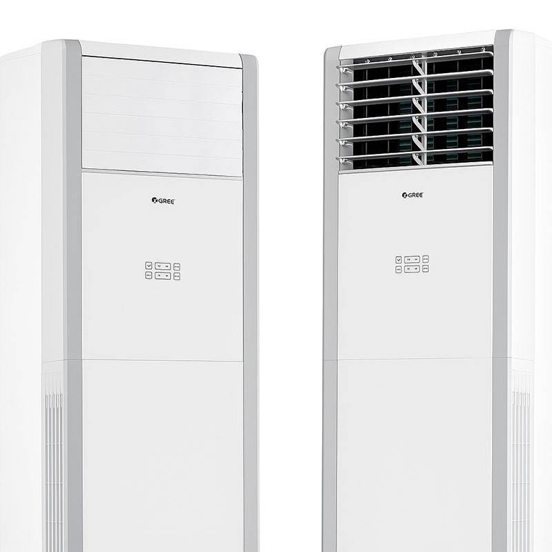 Climatiseur Armoire Inverter GREE 48000 BTU Chaud Froid Smart -Blanc - Image 2