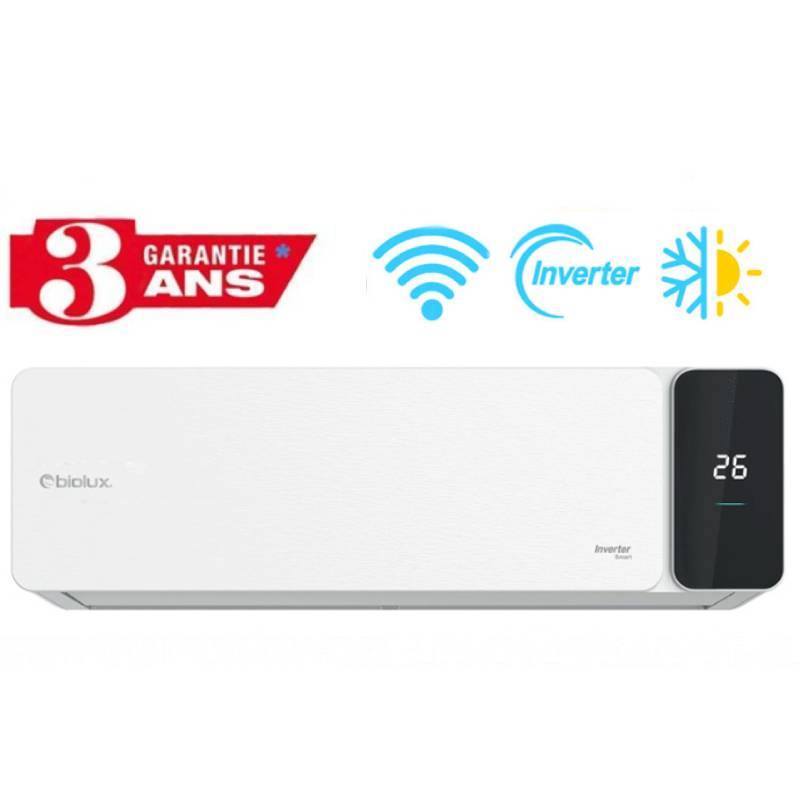 Climatiseur BIOLUX 18000 BTU Smart Inverter Chaud/Froid - Garantie 3 Ans