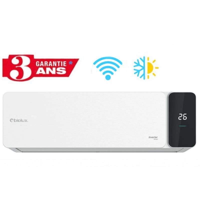 Climatiseur BIOLUX Tropicale Smart 12000 BTU Chaud / Froid - Garantie 3 ans