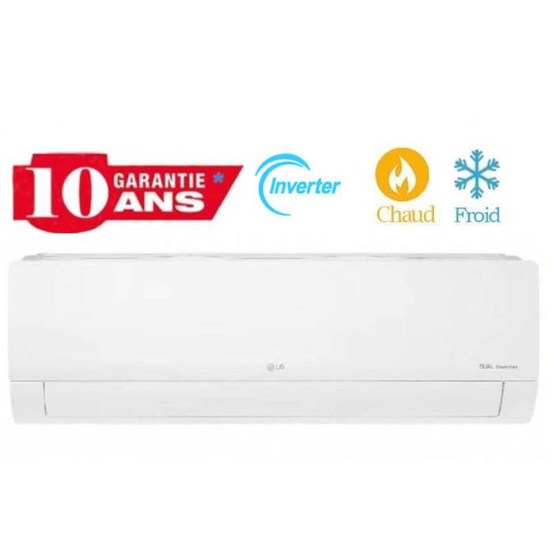 Climatiseur Dual Inverter LG Tropicalisé 18000 BTU Chaud/Froid - Garantie 3 ans