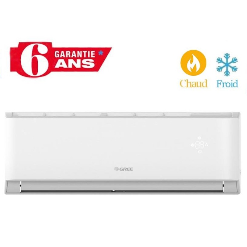 Climatiseur GREE Tropicalisé 9000 BTU Chaud / Froid - Garantie 3 ans