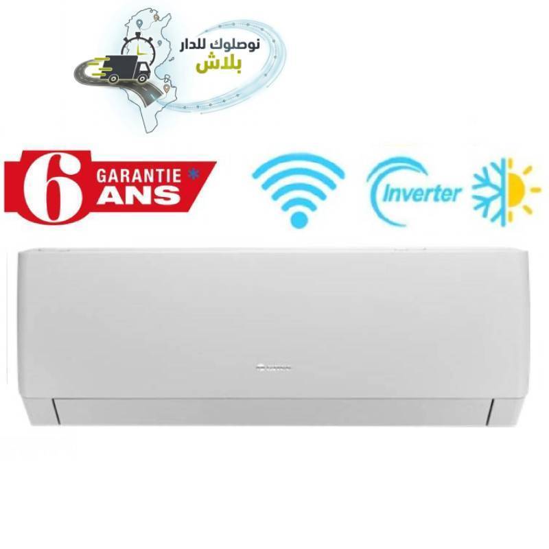 Climatiseur Inverter GREE Tropicalisé 24000 BTU Chaud/Froid Smart