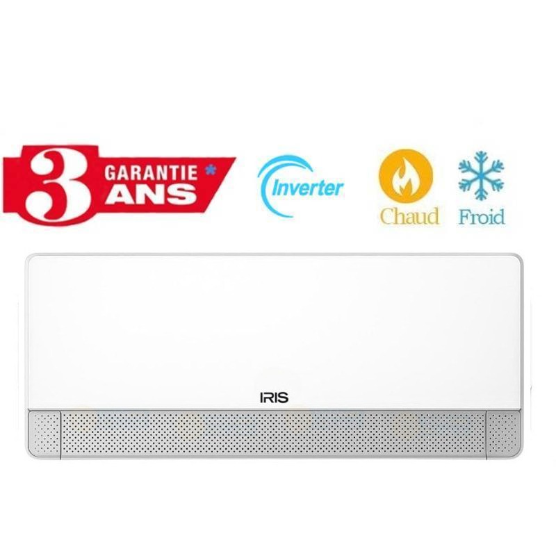 Climatiseur IRIS AZAO+  Inverter 18000 BTU Chaud/Froid - Garantie 3 Ans