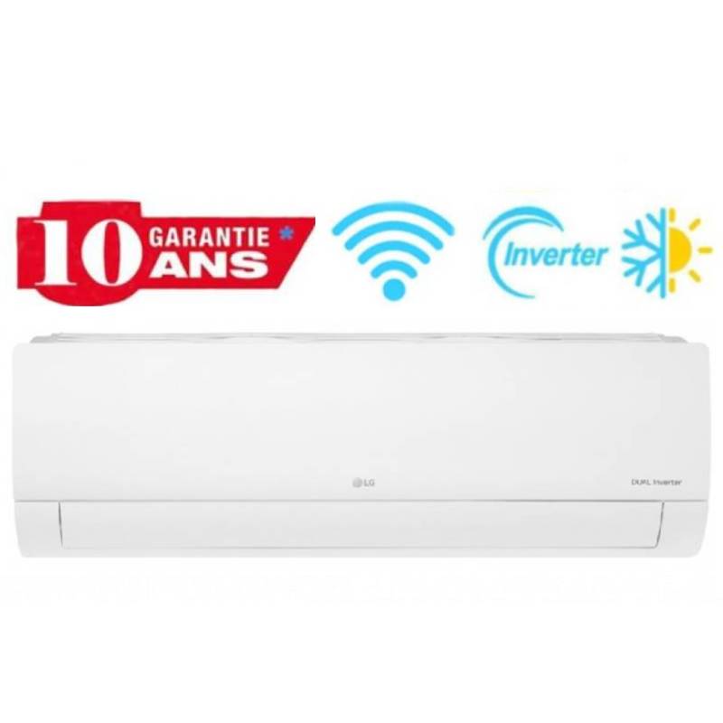 Climatiseur LG Dual Inverter 12000 BTU Chaud & Froid Smart WiFi - Garantie 3 Ans