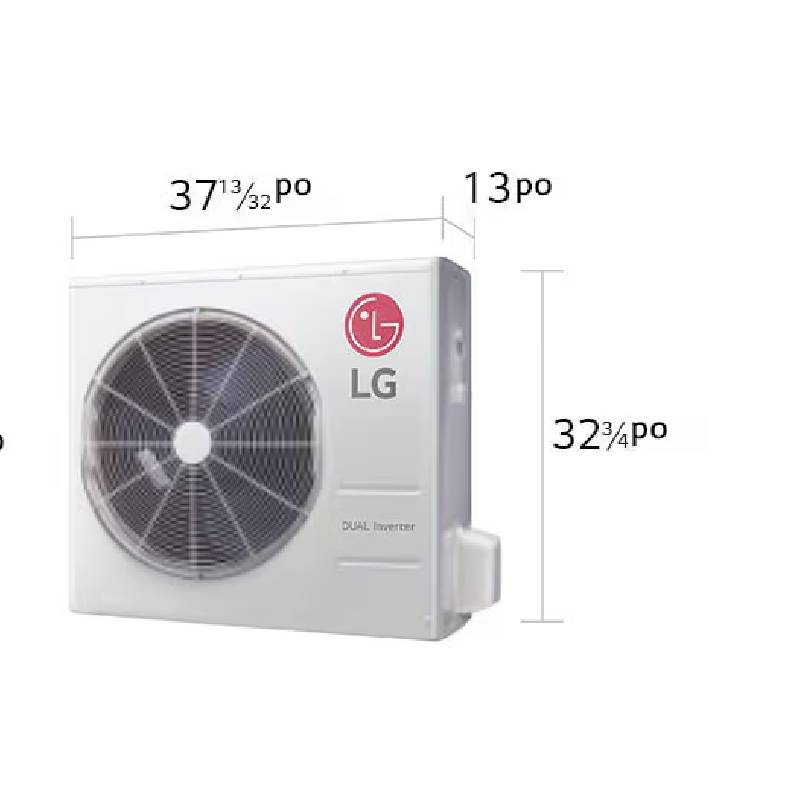 Climatiseur LG DUALCOOL ThinQ Inverter 36 000 BTU Chaud & Froid - Garantie 10 Ans - Image 5