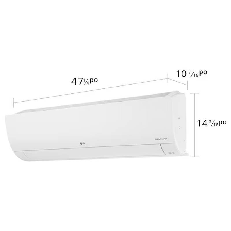 Climatiseur LG DUALCOOL ThinQ Inverter 36 000 BTU Chaud & Froid - Garantie 10 Ans - Image 6