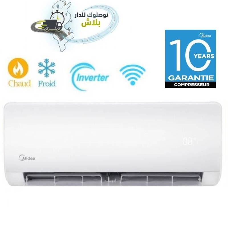 Climatiseur Midea 12000 BTU Inverter Smart Chaud & Froid, Photo boutique MyTek chez MyTek