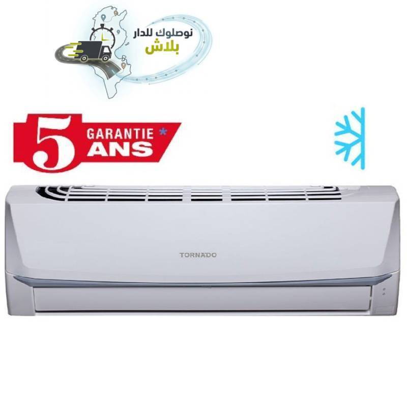Climatiseur TORNADO 24000 BTU Froid - Garantie 5 ans