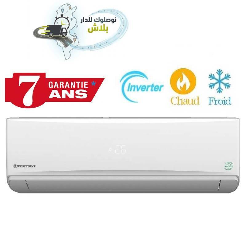 Climatiseur Westpoint 18000 BTU Inverter Chaud & Froid Blanc, Photo boutique MyTek chez MyTek