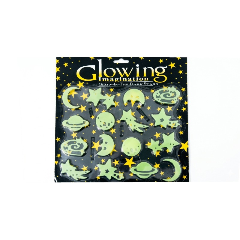 CLOWING IMAGINATION SPACE GLOWING IN THE DEARK STARS 