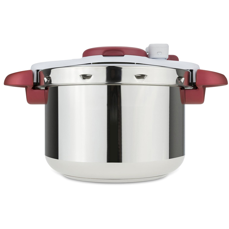 Cocotte Clipso TEFAL Minute Easy 6 Litres - Rouge & Blanc - Image 2