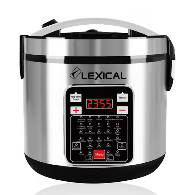 Cocotte Électrique LEXICAL LRC-3410 900 Watts 5L - Inox