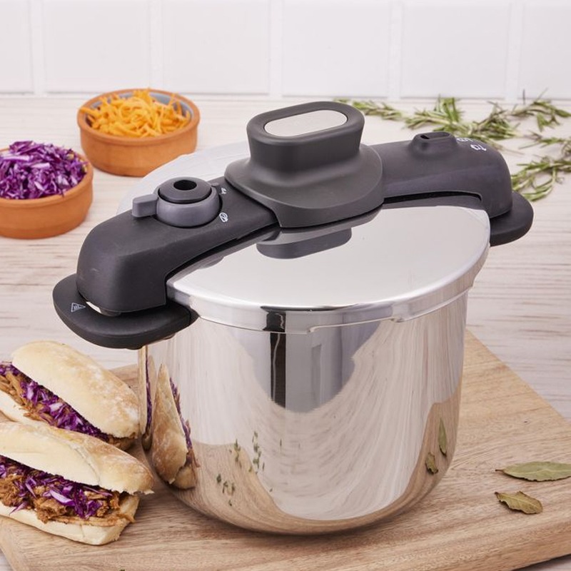 Cocotte TEFAL P3530734 6 Litres Secure 5 Compact - Inox - Image 3