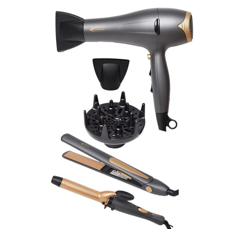 Coffret Cheveux 6EN1 FLORENCE AG5920-S6 2200W - Noir, Photo boutique MyTek chez MyTek