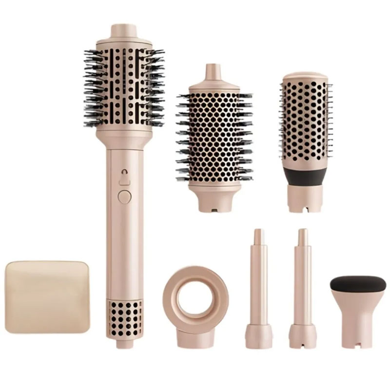 Coffret Cheveux LEXICAL LAS-5250 7en1 1400 Watts -  Rose 